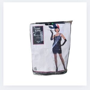 Women's 1920s flapper Costume - Black